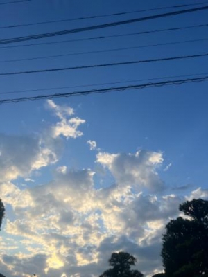 神崎みすず 雲と朝日