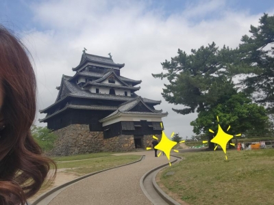 るみ 国宝松江城です