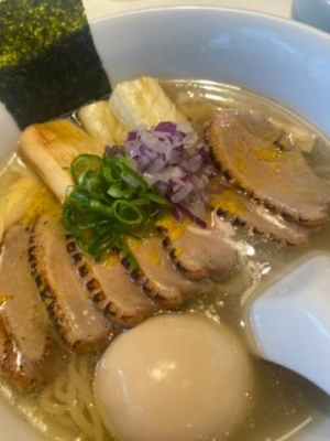 みこと 鴨ネギ塩ラーメン