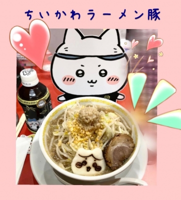 宮野わかな ちいかわラーメン豚