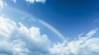 ひなた 青い空。