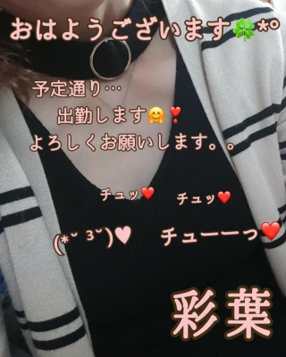 彩葉(いろは) ︎ *°♡14時から出勤します…٩( ᐖ )و