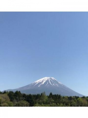 柏木なつえ 富士山を見ながら?