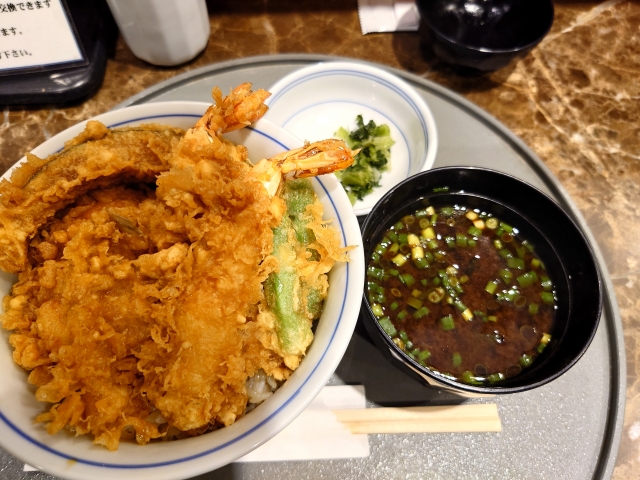 戸川 ❤久々の天丼