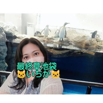 いちか マスク付けて顔出し水族館シリーズ①