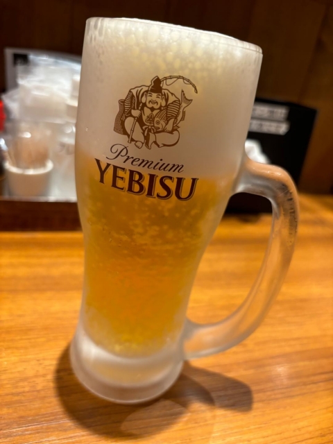 みお 冬もやっぱり生ビール