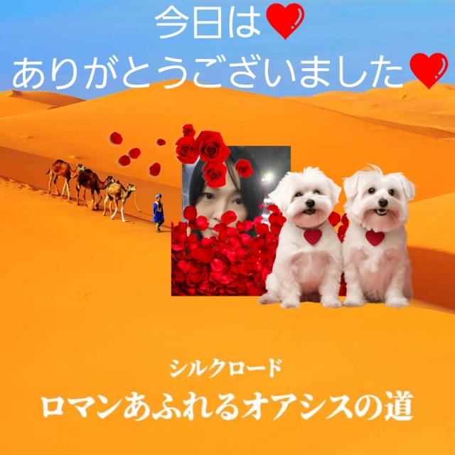 あい ありがとうございました❤️感謝しかありません。