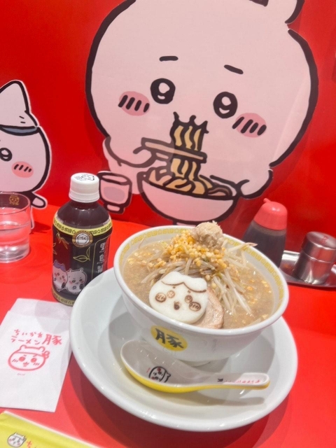 りつ 親友とでーとちいかわラーメン