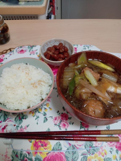 まりも ☆疲れ気味の家食