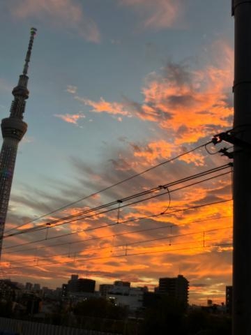 あいこ 素敵な夕焼け