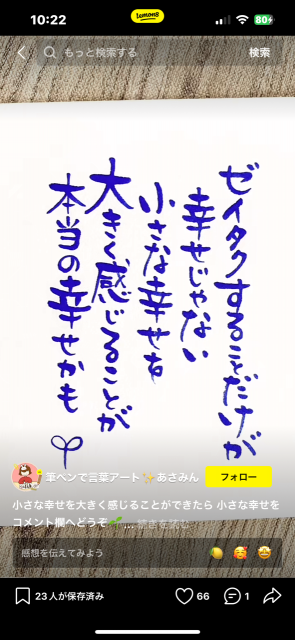 まい 早いもので一周年