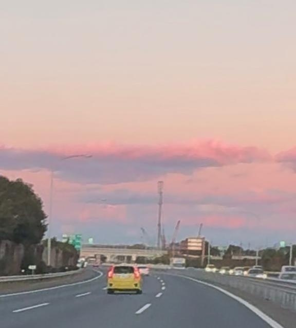 夏川るりこ 成田空港へ行く途中