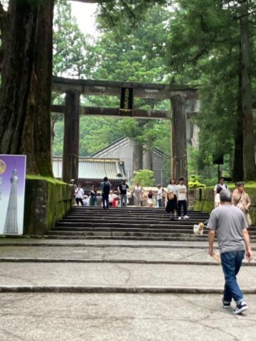 あいこ 東照宮へ