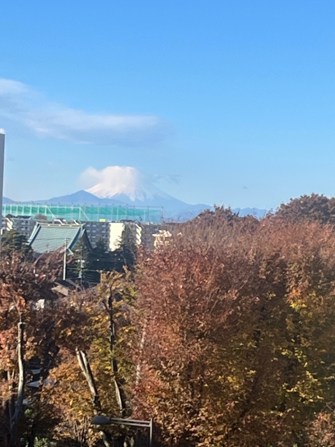 まい 今朝の富士山