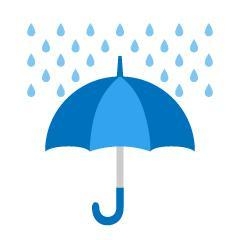 みずな 雨